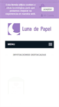 Mobile Screenshot of lunadepapel.com